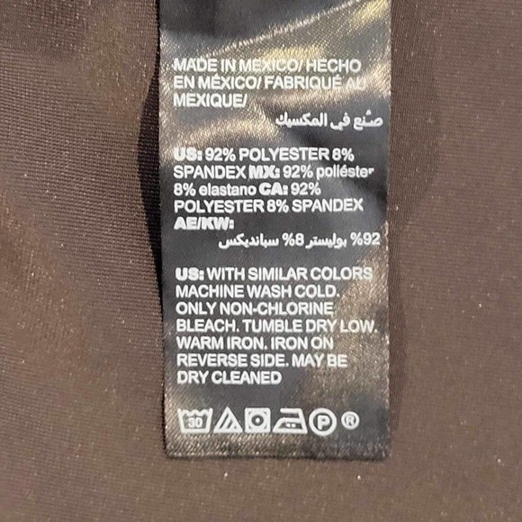 Chico’s Travelers Pant In Black Velvet 3S XL 16/18 Petite Wide Leg Holiday - Picture 5 of 11